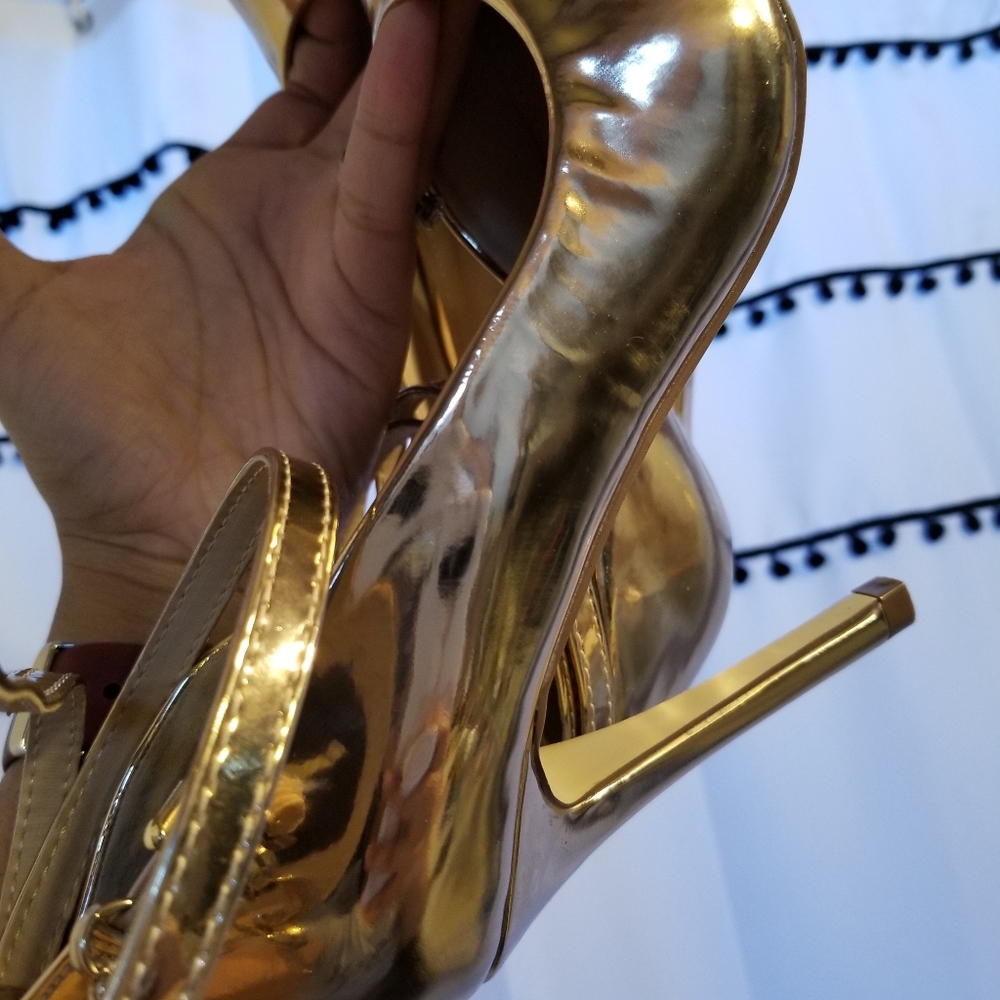 AUDRI PUMPColor: ROSEGOLD - Picture 10 of 12